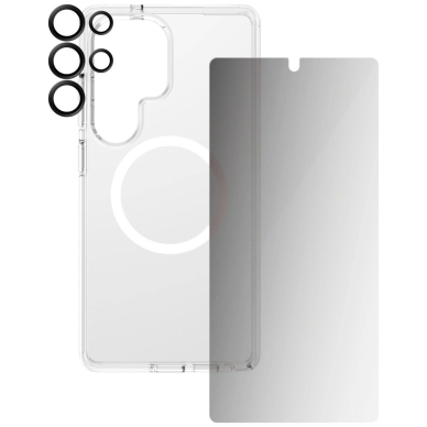 CARE by PanzerGlass Flagship 3in1 Dėklas + Privacy Glass + Lens skirtas Samsung Galaxy S25 Ultra 2 CARE by PanzerGlass Flagship 3in1 Dėklas + Privacy Glass + Lens skirtas Samsung Galaxy S25 Ultra 2