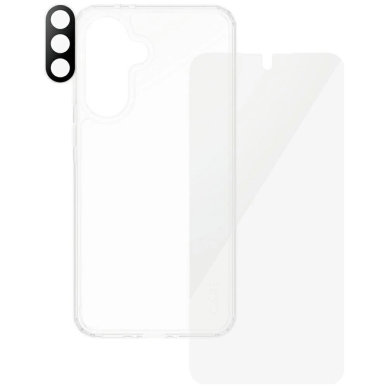 CARE by PanzerGlass Flagship 3in1 Dėklas+Glass+Lens skirtas Samsung Galaxy A36 5G - Permatomas 2