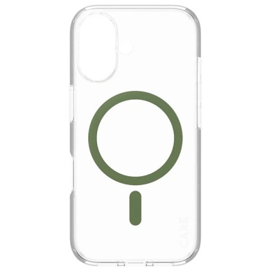 iPhone 16 – CARE by PanzerGlass Flagship dėklas 6.1" - Žalias/Žalias MagSafe 1369 2