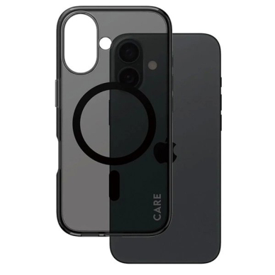 iPhone 16 – CARE by PanzerGlass Flagship dėklas 6.1" - Pilkšvas/Pilkšvas MagSafe 1349 1