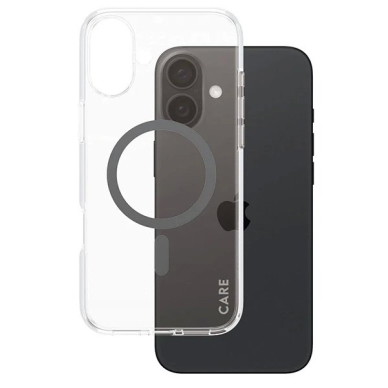 iPhone 16 Plus – CARE by PanzerGlass Flagship dėklas 6.7" - Juodas/Juodas MagSafe 1347 1