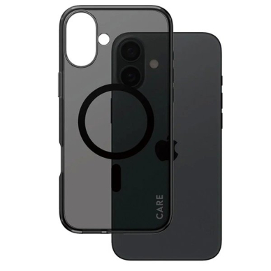 iPhone 16 Plus – CARE by PanzerGlass Flagship dėklas 6.7" - Dūminis MagSafe 1351 1