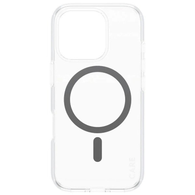 iPhone 16 Pro CARE by PanzerGlass Flagship dėklas 6.3" juodas/juodas MagSafe 1346 2