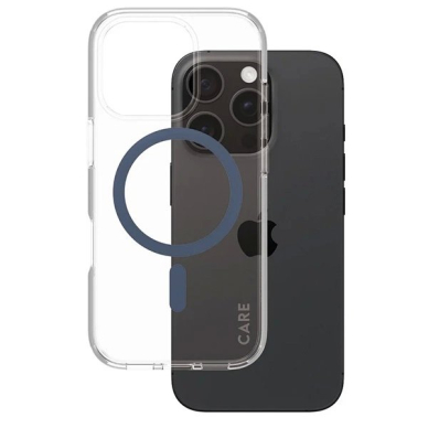iPhone 16 Pro – CARE by PanzerGlass Flagship dėklas 6.3" - Mėlynas/Mėlynas MagSafe 1366 1