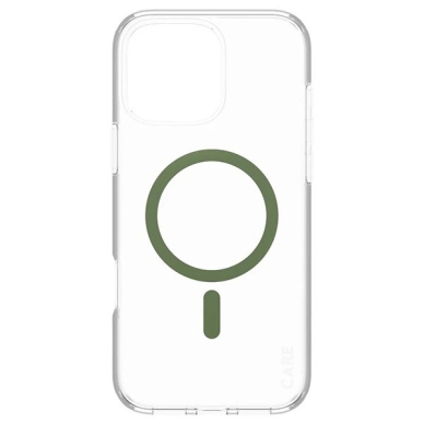 iPhone 16 Pro Max – CARE by PanzerGlass Flagship dėklas 6.9" - Žalias/Žalias MagSafe 1372 2