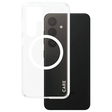 Samsung Galaxy S24 CARE by PanzerGlass Flagship QI dėklas - permatomas 1