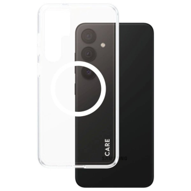 Samsung Galaxy S24+ CARE by PanzerGlass Flagship QI dėklas - permatomas 1