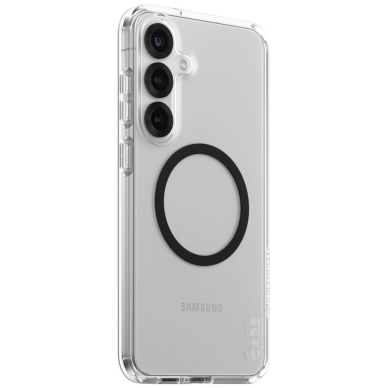 CARE by PanzerGlass Flagship Urban Combat Juodas QI Dėklas skirtas Samsung Galaxy S25+ - Permatomas 1