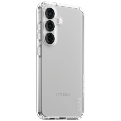 CARE by PanzerGlass Flagship Urban Combat Dėklas Samsung Galaxy S25 - Permatomas 1