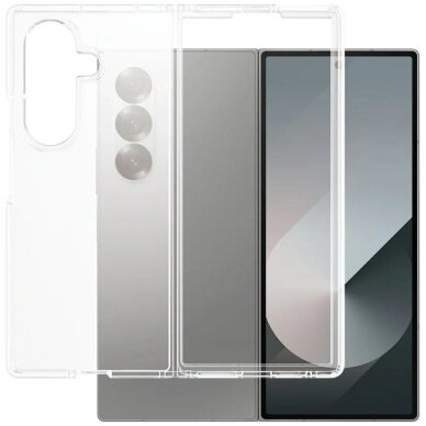 Samsung Galaxy Z Fold 7 dėklas CARE by PanzerGlass Flagship Urban Combat – skaidrus 1