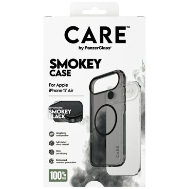 iPhone Air dėklas CARE by PanzerGlass Flagship Urban Explorer, MagSafe – juodas 4