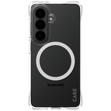 Samsung Galaxy S26 CARE by PanzerGlass Samba Transparent Qi dėklas – skaidrus 1 Samsung Galaxy S26 CARE by PanzerGlass Samba Transparent Qi dėklas – skaidrus 1