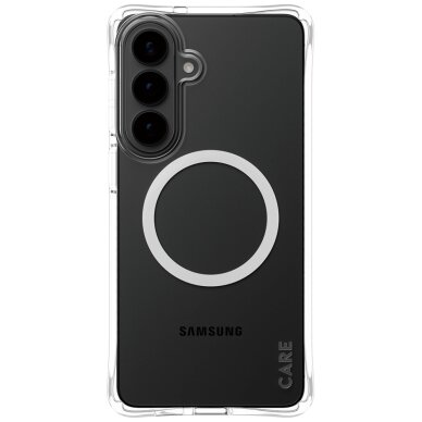 Samsung Galaxy S26+ CARE by PanzerGlass Samba Transparent Qi dėklas – skaidrus 1 Samsung Galaxy S26+ CARE by PanzerGlass Samba Transparent Qi dėklas – skaidrus 1