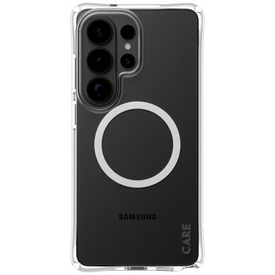 Samsung Galaxy S26 Ultra CARE by PanzerGlass Samba Transparent Qi dėklas – skaidrus 1 Samsung Galaxy S26 Ultra CARE by PanzerGlass Samba Transparent Qi dėklas – skaidrus 1