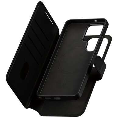 Samsung Galaxy S26 Ultra CARE by PanzerGlass Tango 2in1 Wallet dėklas – juodas 3