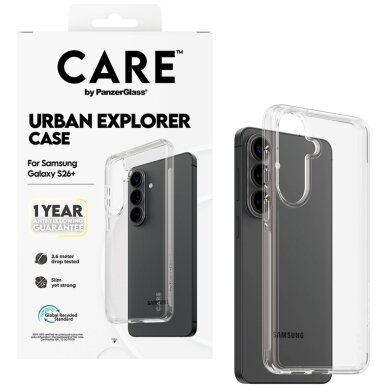 Samsung Galaxy S26+ CARE by PanzerGlass Urban Explorer dėklas – skaidrus 3