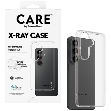 Samsung Galaxy S26 CARE by PanzerGlass X-Ray dėklas – skaidrus 3 Samsung Galaxy S26 CARE by PanzerGlass X-Ray dėklas – skaidrus 3