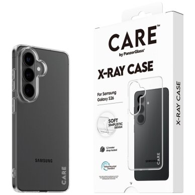 Samsung Galaxy S26 CARE by PanzerGlass X-Ray dėklas – skaidrus 4