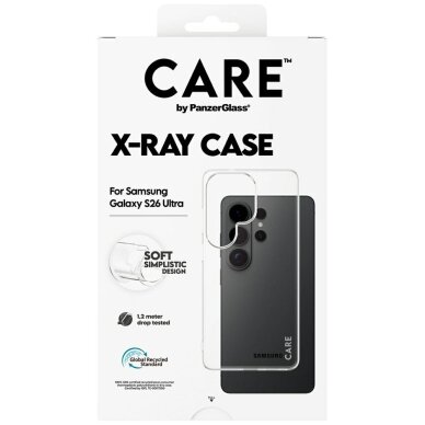 Samsung Galaxy S26 Ultra CARE by PanzerGlass X-Ray dėklas – skaidrus 5
