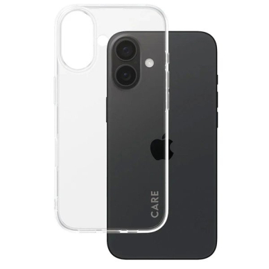 iPhone 16 – CARE by PanzerGlass X-Ray Soft Basic dėklas 6.1" - Skaidrus 1441 1