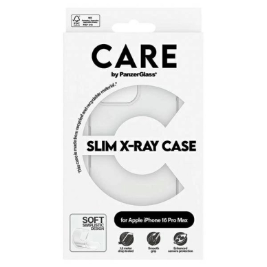 iPhone 16 Pro Max – CARE by PanzerGlass X-Ray Soft Basic dėklas 6.9" - Skaidrus 1444 3