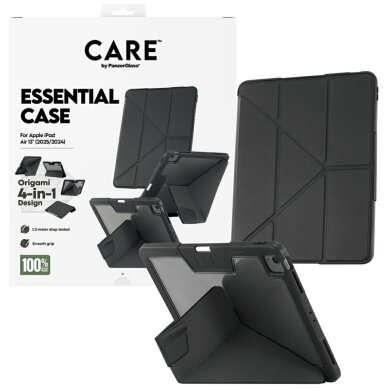 iPad Air 13" 2024 / 2025 Care by PanzerGlass Y Fold dėklas – juodas 3