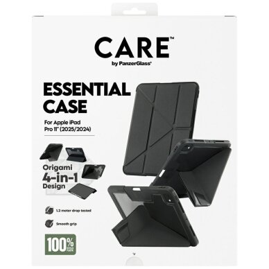 iPad Pro 11" 2025 / 2024 Care by PanzerGlass Y Fold dėklas – juodas 4 iPad Pro 11" 2025 / 2024 Care by PanzerGlass Y Fold dėklas – juodas 4