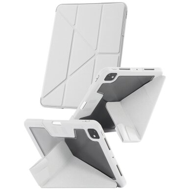 iPad Pro 11" 2025 / 2024 Care by PanzerGlass Y Fold dėklas – šviesiai pilkas 1