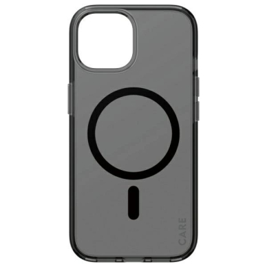 iPhone 15 CARE by PanzerGlass Flagship MagSafe dėklas - juodas 2