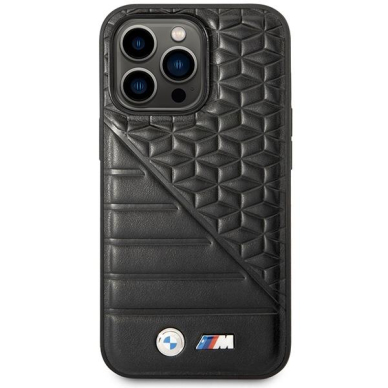 Dėklas BMW Bi Pattern BMHCP14L22PMGK iPhone 14 Pro Juodas 2
