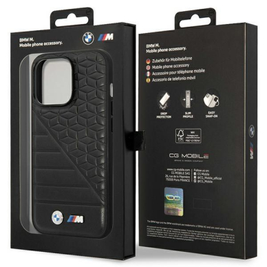 Dėklas BMW Bi Pattern BMHCP14X22PMGK iPhone 14 Pro Max Juodas 7
