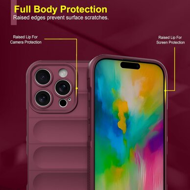 Akcija!  Dėklas iPhone 16 Pro - Techsuit Magic Shield - Juodas  2
