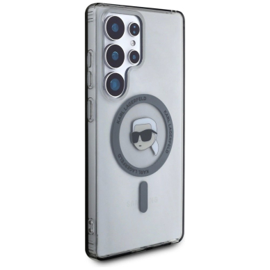 Dėklas Karl Lagerfeld Button Karl Head Printed Logo MagSafe Samsung Galaxy S25 Ultra Juodas 3 Dėklas Karl Lagerfeld Button Karl Head Printed Logo MagSafe Samsung Galaxy S25 Ultra Juodas 3