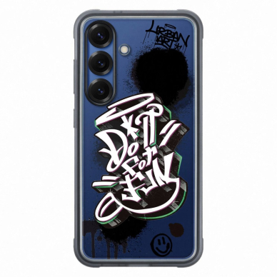 Dėklas Samsung Galaxy S25 Flipsuit (Sustiprintas) Juodas