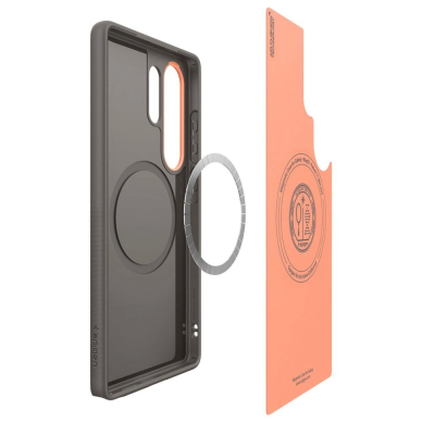 Caseology Nano Pop dėklas Samsung Galaxy S25 Ultra - oranžinis 9