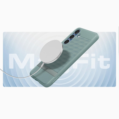 Caseology Parallax Mag MagSafe Case for Samsung Galaxy S25+ - Žalias 12 Caseology Parallax Mag MagSafe Case for Samsung Galaxy S25+ - Žalias 12