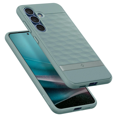 Caseology Parallax Mag MagSafe Case for Samsung Galaxy S25+ - Žalias 5 Caseology Parallax Mag MagSafe Case for Samsung Galaxy S25+ - Žalias 5