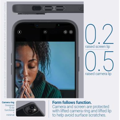 Dėklas CASEOLOGY SKYFALL IPHONE 14 PLUS matinis juodas 7 Dėklas CASEOLOGY SKYFALL IPHONE 14 PLUS matinis juodas 7