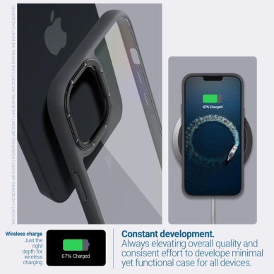 Dėklas CASEOLOGY SKYFALL IPHONE 14 PLUS matinis juodas 11 Dėklas CASEOLOGY SKYFALL IPHONE 14 PLUS matinis juodas 11