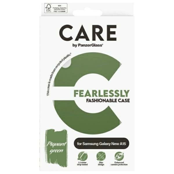 Samsung Galaxy A16 / A16 5G CARE by PanzerGlass Fashion dėklas - žalias 3