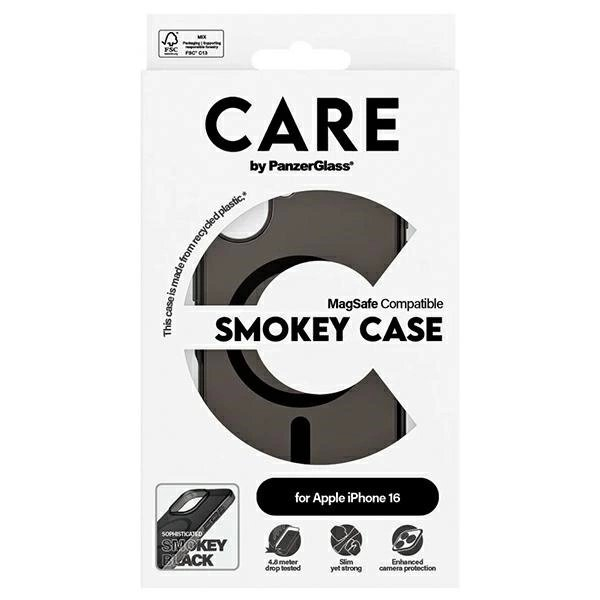 iPhone 16 – CARE by PanzerGlass Flagship dėklas 6.1" - Pilkšvas/Pilkšvas MagSafe 1349 3 iPhone 16 – CARE by PanzerGlass Flagship dėklas 6.1" - Pilkšvas/Pilkšvas MagSafe 1349 3