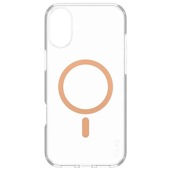 iPhone 16 Plus – CARE by PanzerGlass Flagship dėklas 6.7" - Persikinis/Persikinis MagSafe 1375 2