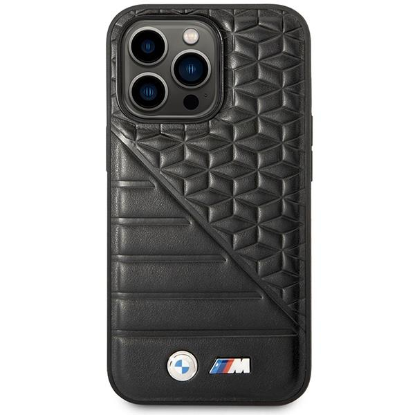 Dėklas BMW Bi Pattern BMHCP14L22PMGK iPhone 14 Pro Juodas 2 Dėklas BMW Bi Pattern BMHCP14L22PMGK iPhone 14 Pro Juodas 2