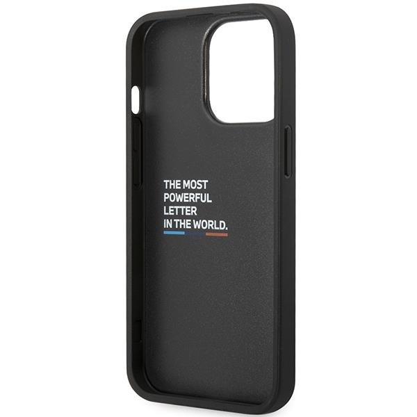 Dėklas BMW Bi Pattern BMHCP14L22PMGK iPhone 14 Pro Juodas 6