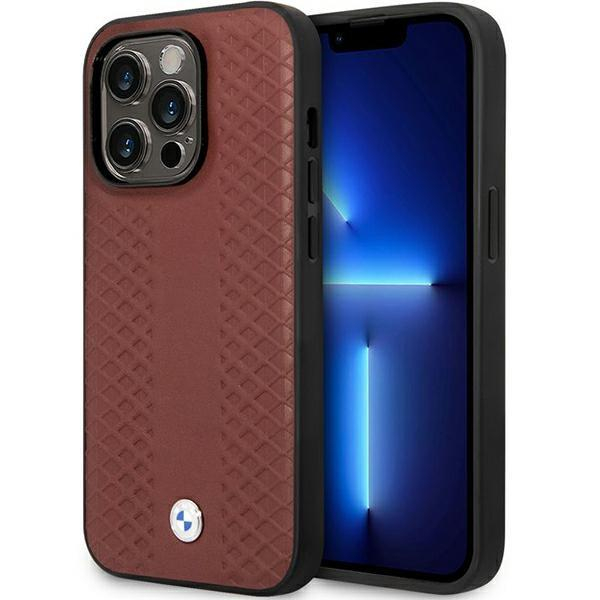 Dėklas BMW BMHCP14L22RFGR iPhone 14 Pro Bordo Dėklas BMW BMHCP14L22RFGR iPhone 14 Pro Bordo