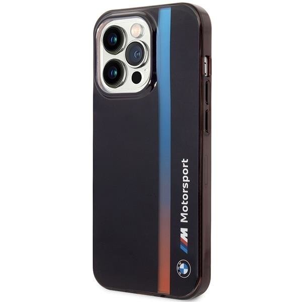 Dėklas BMW IML Tricolor Stripe BMHCP14X22HVGV iPhone 14 Pro Max Juodas 1 Dėklas BMW IML Tricolor Stripe BMHCP14X22HVGV iPhone 14 Pro Max Juodas 1