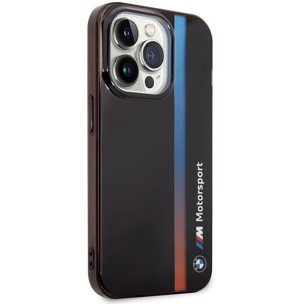 Dėklas BMW IML Tricolor Stripe BMHCP14X22HVGV iPhone 14 Pro Max Juodas 3 Dėklas BMW IML Tricolor Stripe BMHCP14X22HVGV iPhone 14 Pro Max Juodas 3
