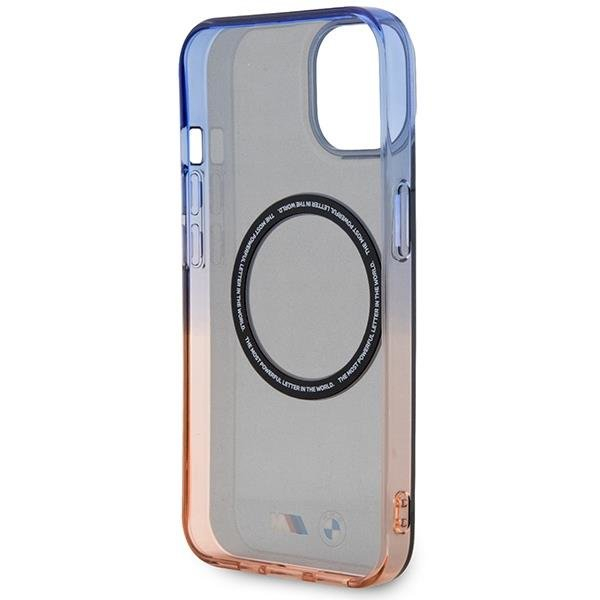 Dėklas BMW Gradient Bumper MagSafe BMHMP14SHTGE iPhone 14 Pilkas 6 Dėklas BMW Gradient Bumper MagSafe BMHMP14SHTGE iPhone 14 Pilkas 6