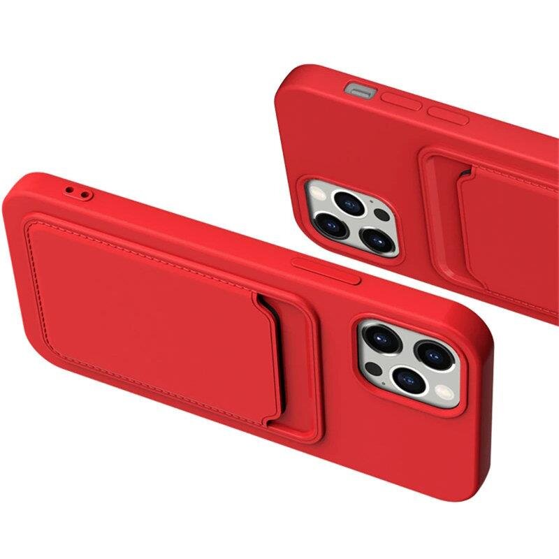 Akcija! Dėklas su kišenėle kortelėms Card Case iPhone 11 Pro Max Bordo 10 Akcija! Dėklas su kišenėle kortelėms Card Case iPhone 11 Pro Max Bordo 10