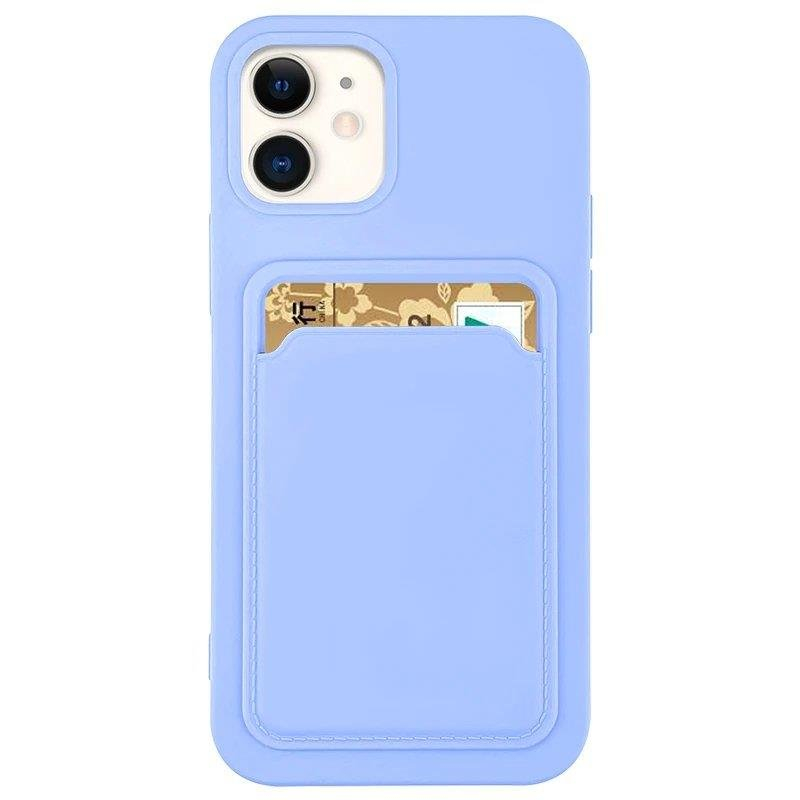 Dėklas su kišenėle kortelėms Card Case Samsung Galaxy A72 4G Violetinis 1 Dėklas su kišenėle kortelėms Card Case Samsung Galaxy A72 4G Violetinis 1